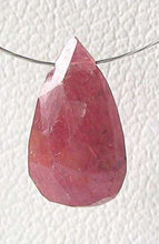 Load image into Gallery viewer, 1 Natural Unheated Faceted 5.73 Carats Red Ruby Briolette Bead 8778 - PremiumBead Alternate Image 2