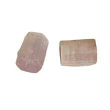 Load image into Gallery viewer, Premium Pink Kunzite 8x12mm Hexagon Tube | 2 Beads |