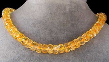 Load image into Gallery viewer, 2 Sparkling Warm Citrine Faceted Wheel Beads 006746 - PremiumBead Alternate Image 3