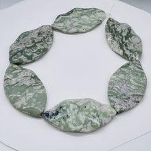 Load image into Gallery viewer, Peace ~ Harmony Stone Carved Pendant 67x33x8mm Bead Strand 108714