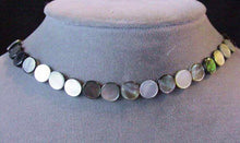Load image into Gallery viewer, 11 Unique Black Tahitian Mop Flat 8x2mm Coin Beads 004348 - PremiumBead Alternate Image 2