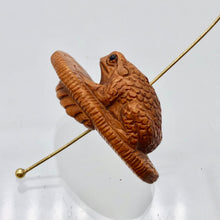 Load image into Gallery viewer, Intricately Carved Froggie Slipper Ojime/Netsuke Bead - PremiumBead Alternate Image 7