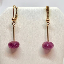 Load image into Gallery viewer, Rare Rubilite - Pink tourmaline & 14K Earrings 306985 - PremiumBead Alternate Image 4
