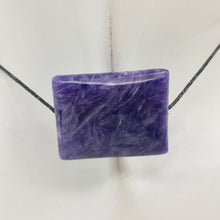 Load image into Gallery viewer, 32cts of Rare Rectangular Pillow Charoite Bead | 1 Beads | 23x18x8mm | 10872D - PremiumBead Alternate Image 5