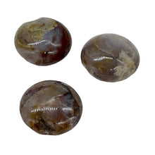 Load image into Gallery viewer, 3 Natural Crazy Lace Pietersite 14x7mm Coin Beads 9683