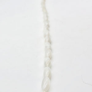 White Onyx 12x5mm to 14x6mm Rice Bead Half-Strand - PremiumBead Alternate Image 4