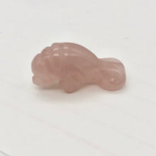 Load image into Gallery viewer, Grace Carved Icy Rose Quartz Manatee Figurine | 21x11x9mm | Pink - PremiumBead Primary Image 1