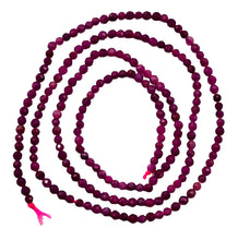 Load image into Gallery viewer, Ruby Faceted 15.5" Bead Strand Round | 3 mm | Pink | 190 Beads |