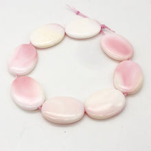 Load image into Gallery viewer, Conch Shell. Oval | 25x18x6mm | Pink White | 2 Bead(s)