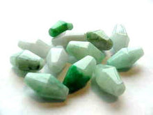 Load image into Gallery viewer, 5 Lantern Cut AAA Jadeite 14x7mm Faceted Beads for Jewelry Making - PremiumBead Alternate Image 9