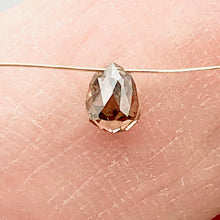 Load image into Gallery viewer, 0.55cts Natural Champagne Diamond Briolette Bead | 5x4mm |