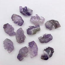 Load image into Gallery viewer, Prosperity 2 Light Amethyst Carved Bison / Buffalo Beads | 21x14x8mm | Purple - PremiumBead Alternate Image 8