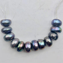 Load image into Gallery viewer, 12 Rainbow Peacock 8x4-7x5mm Pearls - PremiumBead Primary Image 1