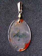 Load image into Gallery viewer, Abstract Moss Crane! Natural Red Limbcast Pendant Bead 507044A - PremiumBead Alternate Image 2