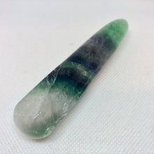 Load image into Gallery viewer, Multi-Hued 3 7/8 x 7/8 inches Fluorite Massage Crystal - Amazing 5434L - PremiumBead Alternate Image 2
