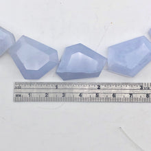 Load image into Gallery viewer, 565cts Druzy Blue Chalcedony Faceted Bead 16" Strand - PremiumBead Alternate Image 6
