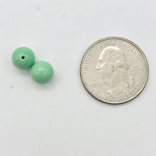 Load image into Gallery viewer, Rare Natural Variscite Round Beads | 2 Beads | Green | 8mm | 006676 - PremiumBead Alternate Image 5