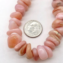 Load image into Gallery viewer, Pink Peruvian Opal Nugget Bead Strand | 14x7x7mm to 12x10x5mm | 72 to 76 Beads |