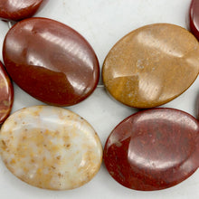 Load image into Gallery viewer, Fab Mookaite Pendant Bead Strand |20x16x5mm | Tan | Oval | 20 beads | - PremiumBead Alternate Image 7