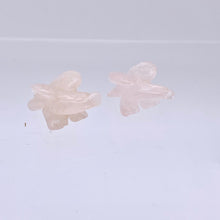 Load image into Gallery viewer, 2 Soaring Carved Rose Quartz Eagle Beads | 22x14x12mm | Pink - PremiumBead Alternate Image 2
