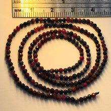 Load image into Gallery viewer, Sapphire Faceted Half-Strand Round | 2 mm | Blue/Red/Pink | 105 Beads |