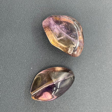 Load image into Gallery viewer, Ametrine Large Nugget Pendant Beads | 22x12x12/22x15x10 | Purple/Gold | 2 Beads|