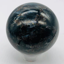 Load image into Gallery viewer, Arfvedsonite Scry Sphere Round | 2" | Black/Silver | 1 Sphere |