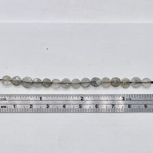 Load image into Gallery viewer, Labradorite Flash Faceted Coin Beads | 7x2-5x1.5mm | 15 Beads |