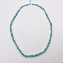 Load image into Gallery viewer, 78.9cts Natural Blue Zircon 4x2.5-3x1.5mm Graduated Faceted Bead Strand 10845 - PremiumBead Alternate Image 10