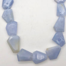Load image into Gallery viewer, 745cts Druzy Blue Chalcedony Faceted Bead 16" Strand - PremiumBead Alternate Image 4