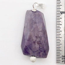 Load image into Gallery viewer, Very Rare! Purple Faceted Sugilite Sterling Silver Pendant! | 1 3/8" Long |