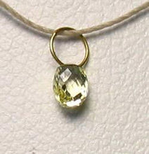 Load image into Gallery viewer, 0.26cts Natural Canary Diamond & 18K Gold Pendant 8798N - PremiumBead Alternate Image 3