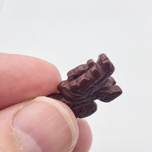 Load image into Gallery viewer, Brecciated Jasper Hand Carved Winged Dragon Figurine | 22x13.5x8mm | Red
