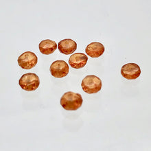 Load image into Gallery viewer, Very Rare!! 10 AAA Mandarin Garnet 3.5mm Beads! - PremiumBead Alternate Image 4