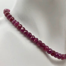 Load image into Gallery viewer, 5 Natural Ruby 5.5to5x4.5to3.5mm Faceted Roundel Beads | Red | 6 cts | - PremiumBead Alternate Image 8