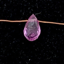 Load image into Gallery viewer, AAA Natural Brilliant Pink Sapphire .25cts Briolette Bead | 1 Bead |