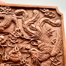 Load image into Gallery viewer, Hand Carved Dragon and Phoenix Boxwood Box - PremiumBead Alternate Image 7
