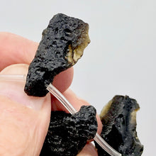 Load image into Gallery viewer, Tektite Natural Pendant Bead Strand 40x18x10 to 35x10x8mm | 20 Beads |