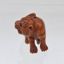 Load image into Gallery viewer, Hand Carved Signed Fierce Tiger Boxwood Netsuke - PremiumBead Alternate Image 2
