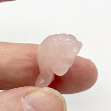 Load image into Gallery viewer, Grace 2 Carved Icy Rose Quartz Manatee Beads | 21x11x9mm | Pink - PremiumBead Alternate Image 10