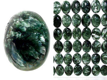 Load image into Gallery viewer, 1 (One) Cabochon of Siberian Russian Seraphinite 25x18mm Oval 6866 - PremiumBead Primary Image 1