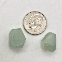 Load image into Gallery viewer, Wow! Aquamarine Faceted Beads | 22x11x10 to 14x11x7 | Blue | Nugget | 2 Beads | - PremiumBead Primary Image 1