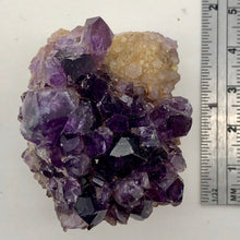 Load image into Gallery viewer, Amethyst Display Specimen - Geode Side | 2x1.75x1.5" |