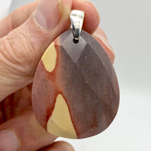 Load image into Gallery viewer, Desert Scene! Natural Mookaite Centerpiece Sterling Silver Pendant - PremiumBead Alternate Image 6