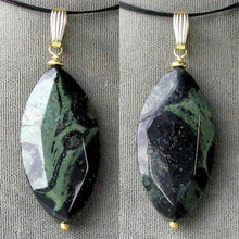 Load image into Gallery viewer, Exotic Green Kambaba Jasper & 14K Gf Pendant! 006736C - PremiumBead Primary Image 1