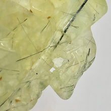 Load image into Gallery viewer, Hand Carved! Green Druzy Prehnite Leaf Brio Bead 9886I - PremiumBead Alternate Image 3