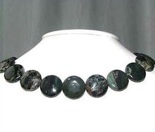 Load image into Gallery viewer, Tsunami Green Sediment Stone 20mm Focal Bead Strand 108562 - PremiumBead Primary Image 1