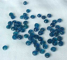 Load image into Gallery viewer, Dazzling 2 AAA Neon Blue Apatite 5mm Roundel Beads 490D - PremiumBead Alternate Image 2