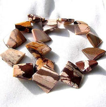 Load image into Gallery viewer, Wild Exotic Zebra Jasper Twist Focal Bead Strand 108905 - PremiumBead Primary Image 1