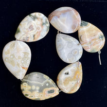 Load image into Gallery viewer, Ocean Jasper Graduated Round | 38x26 to 32x25x7 mm | Multi-color | 7 Beads |